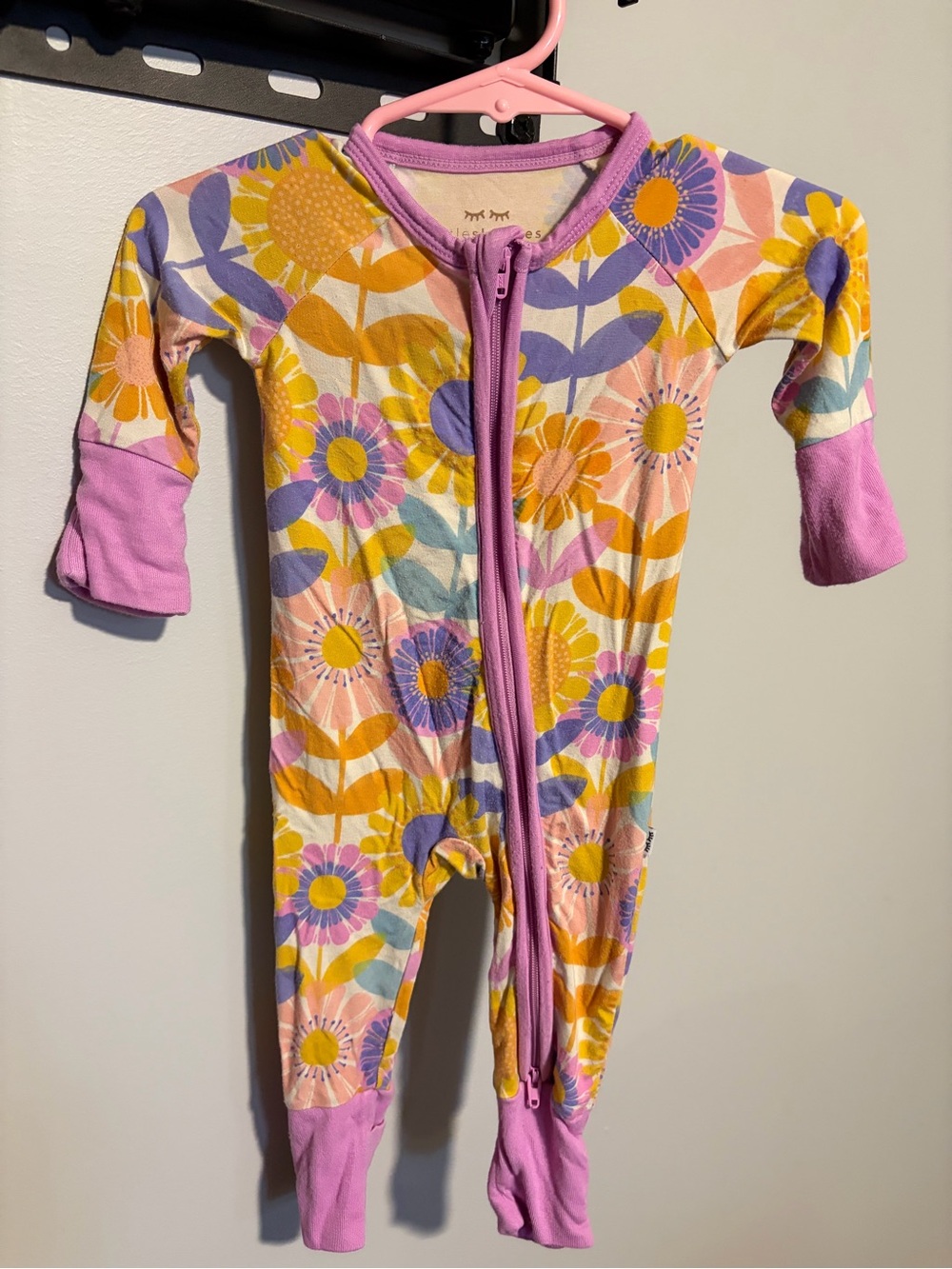 Little Sleepies Petal power in size newborn